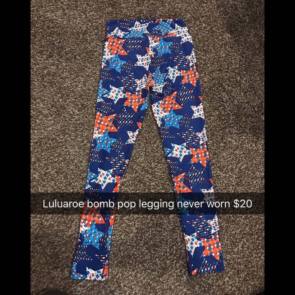 Luluaroe American bomb pop leggings
